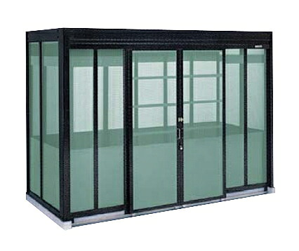 【関東限定配送】ヨド物置 ダストピット　DPHS-3112　Hタイプ（DPH型） 間口3m12cm ×奥行1m21cm 積雪型 ゴミ収集庫 集合住宅用 特注品 [§♪▲]