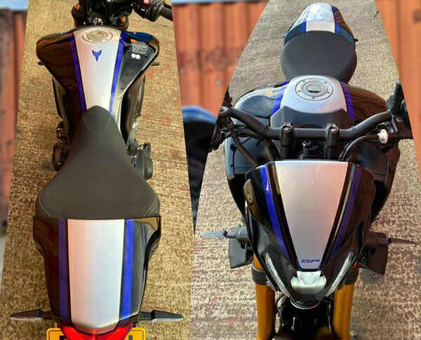 【美品】MT09　フライスクリーン　ピラミッド Pyramid Plastics / ピラミッドプラスチック Yamaha MT-09