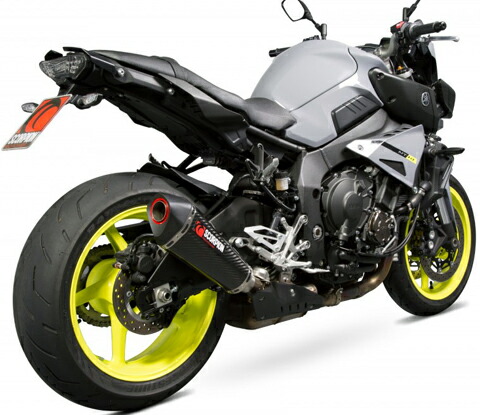YAMAHA MT-10 2017-【SCORPION】（スコーピオン） SERKET TAPER スリップオン カーボン / チタン