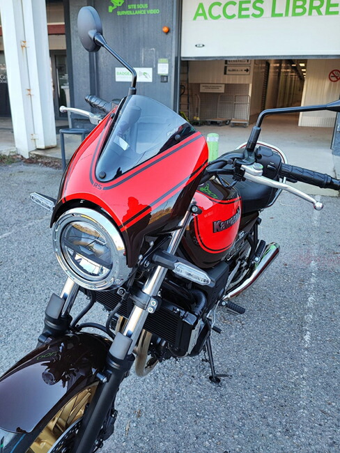 アルマックス Z650RS専用 ビキニカウル キャンディエメラルドグリーン塗装 アルマックス Z650RS専用 ビキニカウル キャンディエメラルド