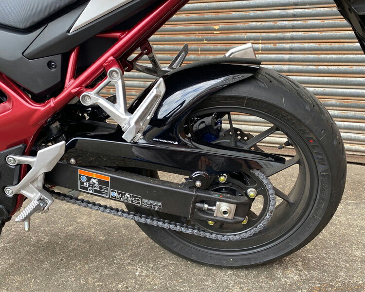 【新品】現行CB750ホーネット　リアフェンダー　泥除け　マットブラック　プーチ rambutan_21146j