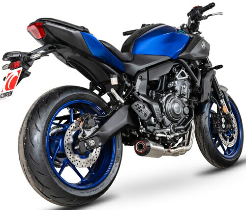 YAMAHA MT-07 2025- 【SCORPION】（スコーピオン） RED POWER フルエキゾースト ステンレス