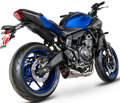 YAMAHA MT-07 2025- 【SCORPION】（スコーピオン） SERKET フルエキゾースト ステンレス
