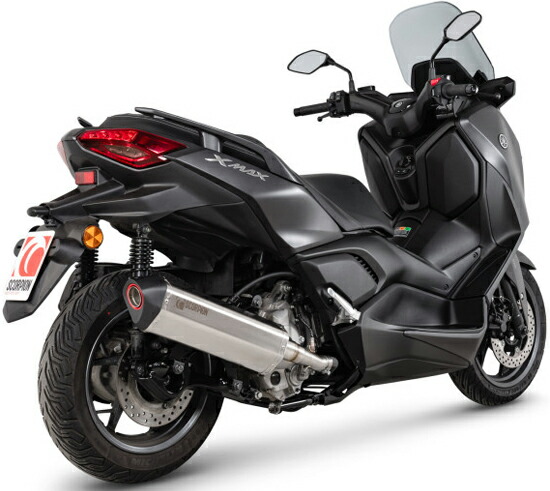 YAMAHA XMAX 2021- 【SCORPION】（スコーピオン） SERKET スリップオン ステンレス
