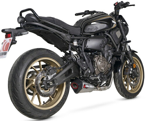 YAMAHA XSR700 2021- 【SCORPION】 （スコーピオン マフラー） SERKET フルエキゾースト ステンレス