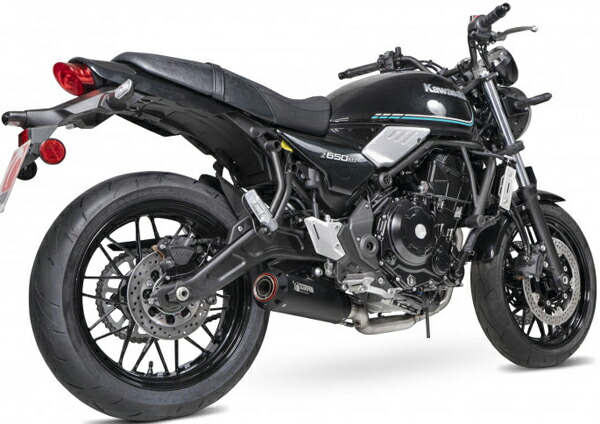 KAWASAKI Z650RS 22- NINJA650 22- 【SCORPION】(スコーピオン) RED POWER フルシステム ブラックステンレス