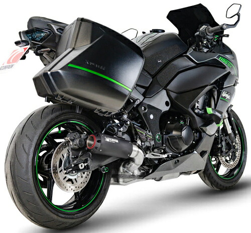 KAWASAKI NINJA1100 SX ★SCORPION★（スコーピオン）RED POWER スリップオン ブラックステンレス