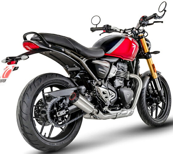 SPEED 400 スピード４００ 24-【SCORPION】（スコーピオン） RED POWER スリップオン ステンレス