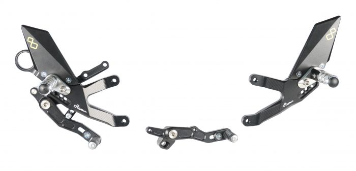 h*a様 s1000rr k67 ライテック　バックステップ BMW S1000RR 19-21 バックステップ 【LIGHTECH】（ライテック
