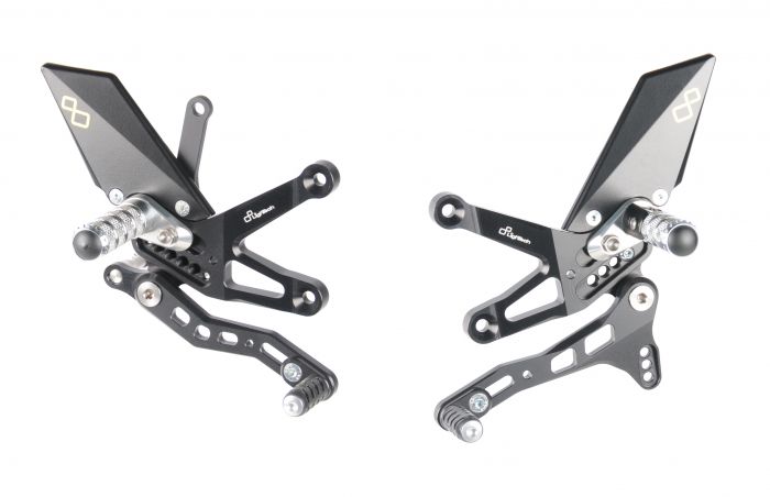 ZX-10R 16-20【LIGHTECH】（ライテック） バックステップ ステップ固定式