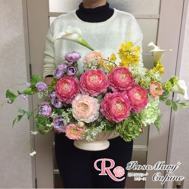 楽天市場】高級造花 造花 大型 アーティフィシャルフラワー