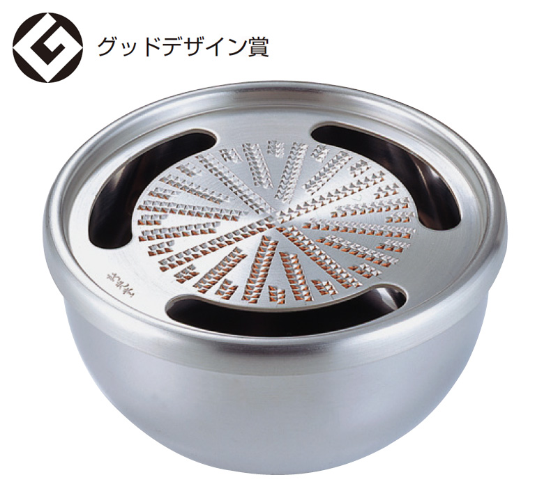 【新光堂】純銅 手造り おろし器 4寸(直径13cm) 新光金属 手造り 純銅 おろし器 ( 4寸 / 5寸 / 4寸ｽﾃﾝﾚｽ / 5寸