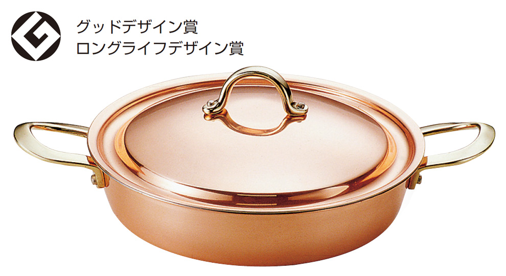 楽天市場】しゃぶしゃぶ鍋 ２２ｃｍ 銅 送料無料 COPPER100 新光金属 : 銅のおみせ