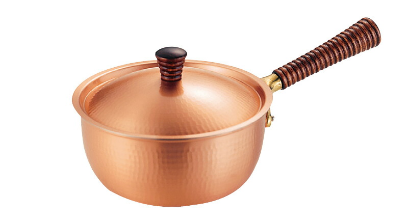 楽天市場】片手鍋 １８ｃｍ 銅 アンティックシリーズ ２００Ｖ ＩＨ対応 COPPER100 新光金属 : 銅のおみせ