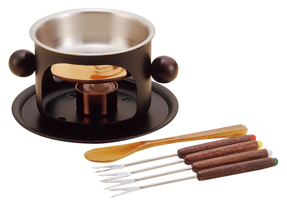 楽天市場】チーズフォンデュセット 20cm 送料無料 COPPER100 新光