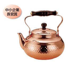 ケトル　湯沸し　やかん　銅　２リットル　送料無料　COPPER100　新光金属