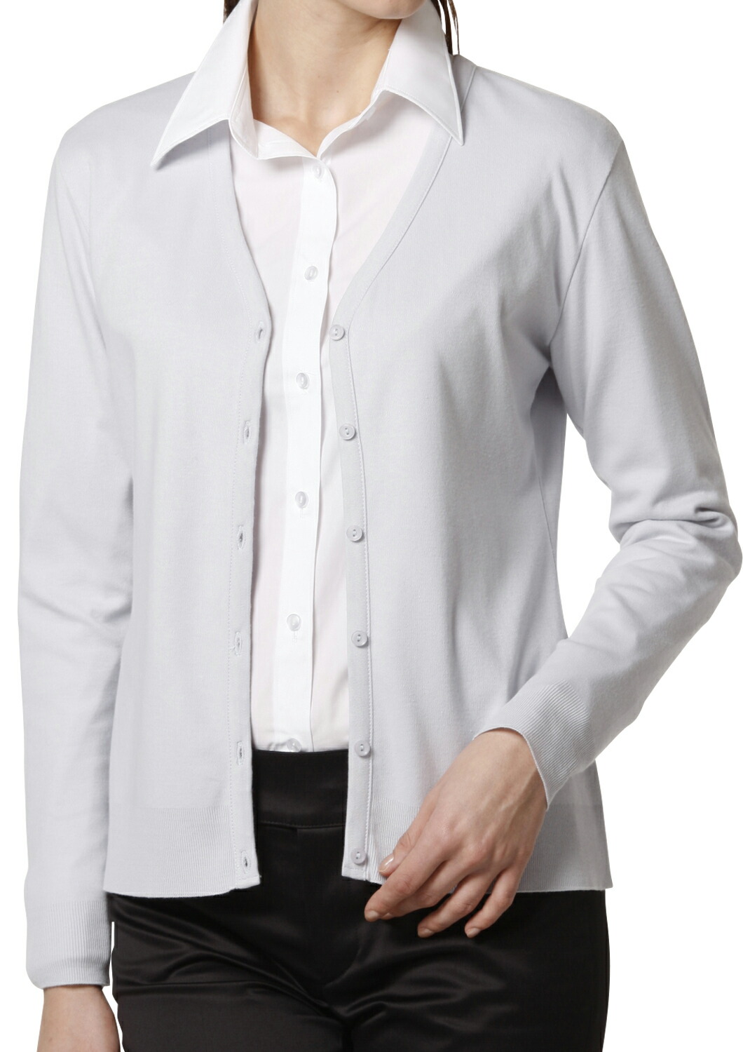 楽天市場 のこりわずか レディース カットソー 長袖 カーディガン ラベンダー ブラウス 白シャツ 長袖 ブラウス レディース 無地 オフィス 長袖 シャツ リクルート 制服 ブラウス レディースシャツ通販コルレオニス