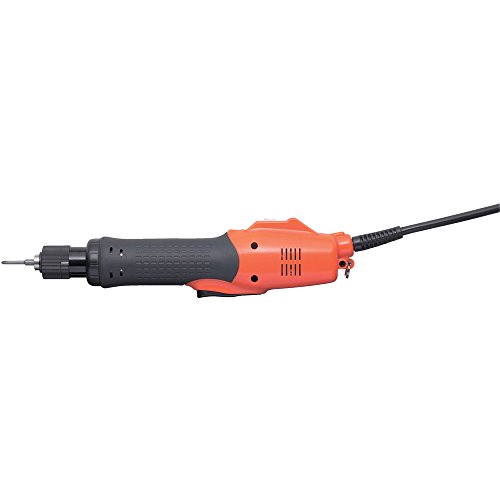 トラスコ中山(TRUSCO) 電動ドライバー レバースタート式 ハイスピード型 出力トルク(N・m)0.10~1.1 可変速 レバースタート式 精密小ねじから一般小ねじまで幅広い用途をカバー 静電気防止対策としてビットアースを使用 電磁波・電気ノイズによる他機器への影響をシャットア