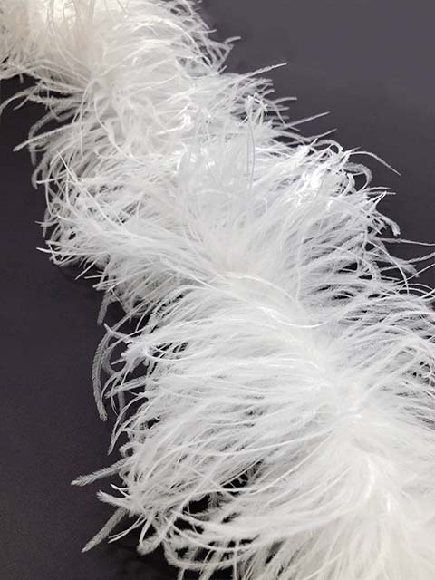 019-988<br> 【ネット新登場】マラボー オーストリッチ<br>1本単位 羽 羽根 鳥 高級 付属 ハンドメイド 衣装 舞台衣装  ステージ ダンス パーティー パーティーグッズ 仮装 ハロウィン クリスマス 装飾 毛 サンタ コスプレ コスチューム