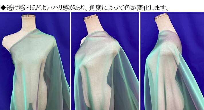 楽天市場 a シャンブレー オーガンジー 生地 布 布地 無地 衣装 スカート ドレス ワンピース 衣装生地 透け感 光沢感 多色 ハリコシ 薄手 玉虫 インテリア 定番 装飾 ポリエステル 生地と衣装のお店 ルアンドール