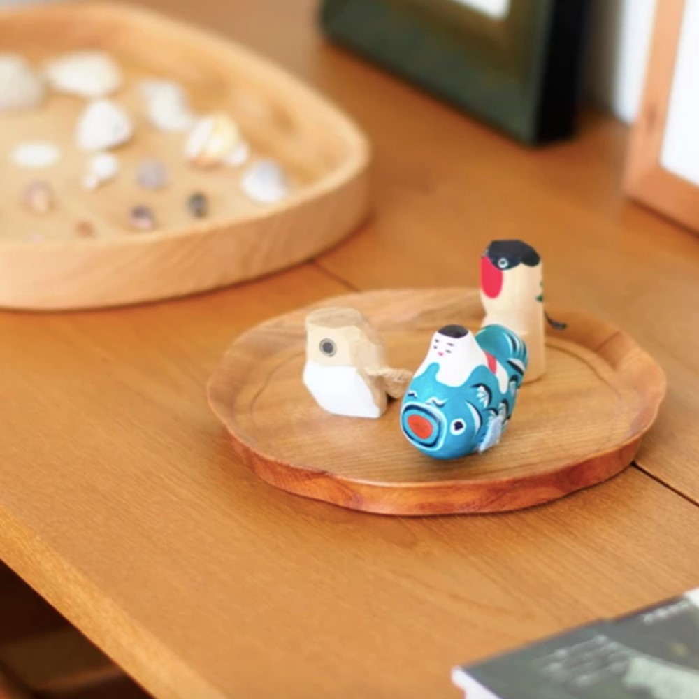 楽天市場】輪花盆 小 四十沢木材工芸 石川県 輪島 お盆 お皿 国産