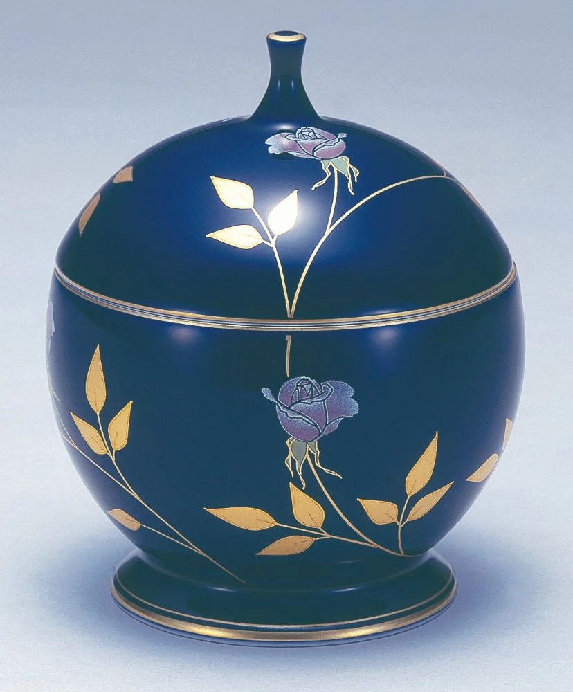 【父の日 差し上げ物 差し上げ物】(ルリローズ)砂糖菓子ポット【華燭の典 差し上げ物 差し上げ物 食器類 余分の物】【差し上げ物 畏まり 卒 はいり込む 入社祝賀会 】