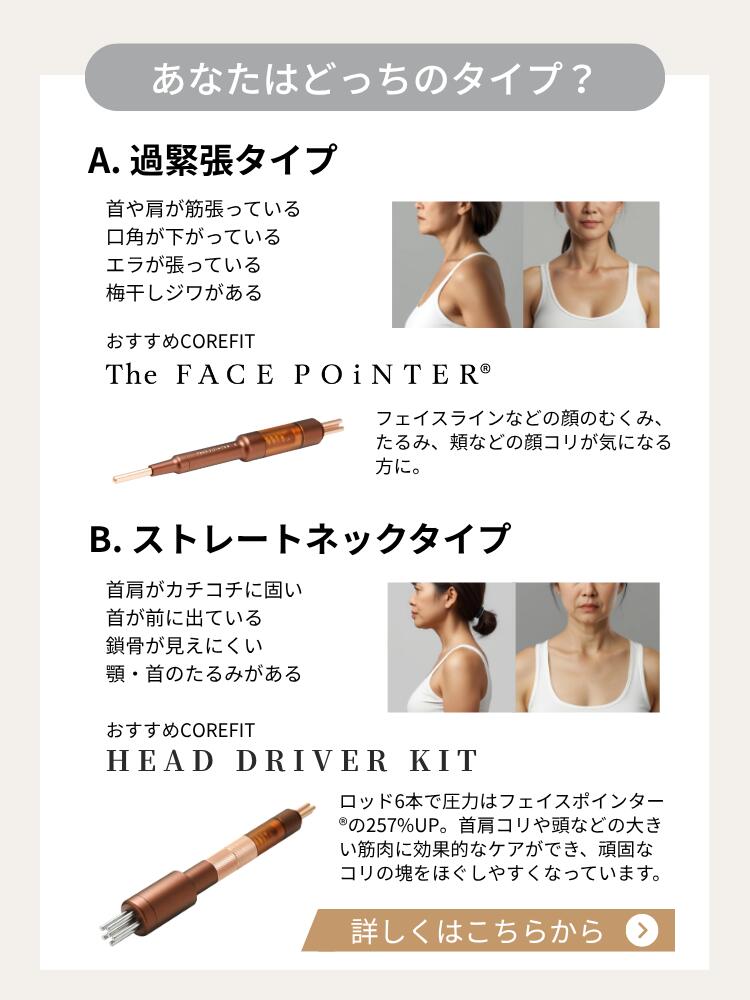COREFIT公式】The FACE POiNTER 7th（ディープレッド）フェイス