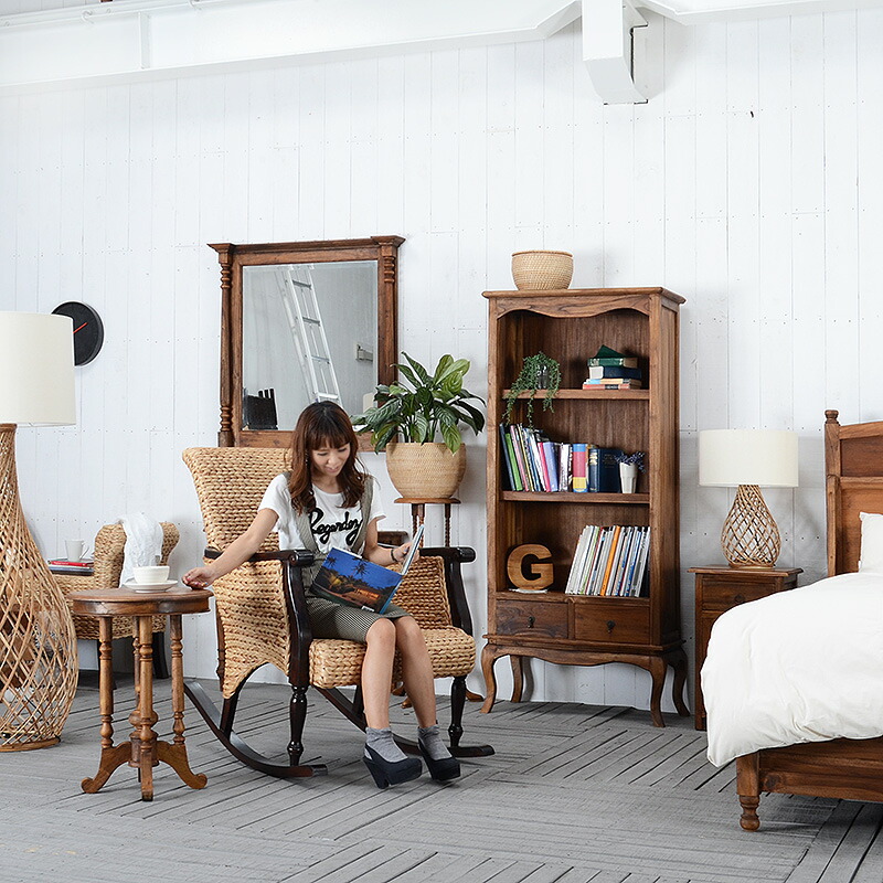 贅沢屋の ディスプレイ台 飾り台 アンティーク風 フラワースタンド 木製 スタンド 置き台 花瓶台 鉢台 おしゃれ クラシック レトロ ヨーロピアン 家具 花台 玄関 アンティーク風 木製 アジアン テーブル サイド チーク ラウンド 送料無料 サイドテーブル ナイトテーブル