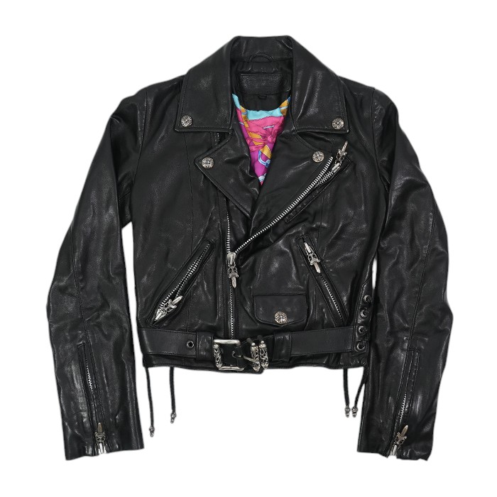 クロムハーツ ワークドッグ クロスボールボタンジャケット 黒 ブラック JPタグ CHROME HEARTS クロムハーツ WORK DOG ワークドッグ クロス