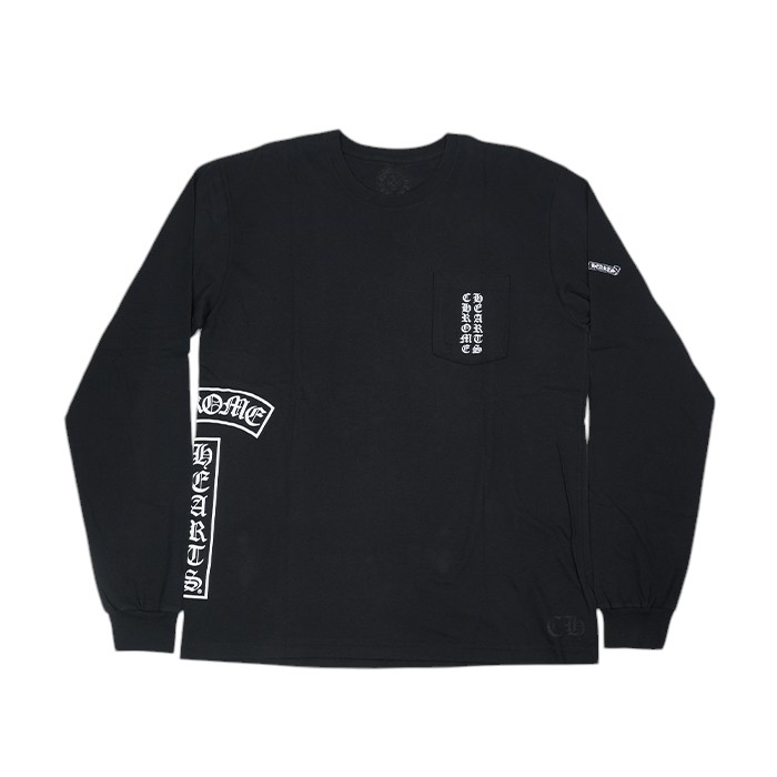 非売品 CHROMEHEARTS クロムハーツ STAFF ロンT サイズM クロムハーツ Chrome Hearts Tシャツ カットソー ロンT レッド