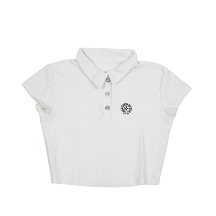 楽天市場】CHROME HEARTS POLO SHIRT クロムハーツ ポロシャツ