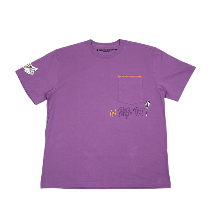 クロムハーツクルーネック Tシャツ マッティ スパイダーウェブ M 210915-2a.jpg