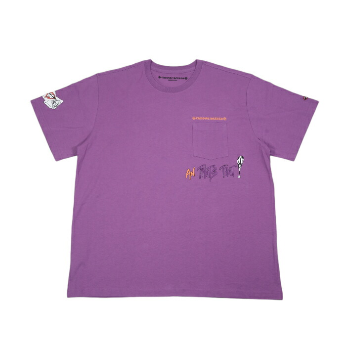 クロムハーツ MATTY BOY PURPLE マティボーイ Tシャツ パープル クロムハーツ MATTY BOY PURPLE マティボーイ Tシャツ パープル
