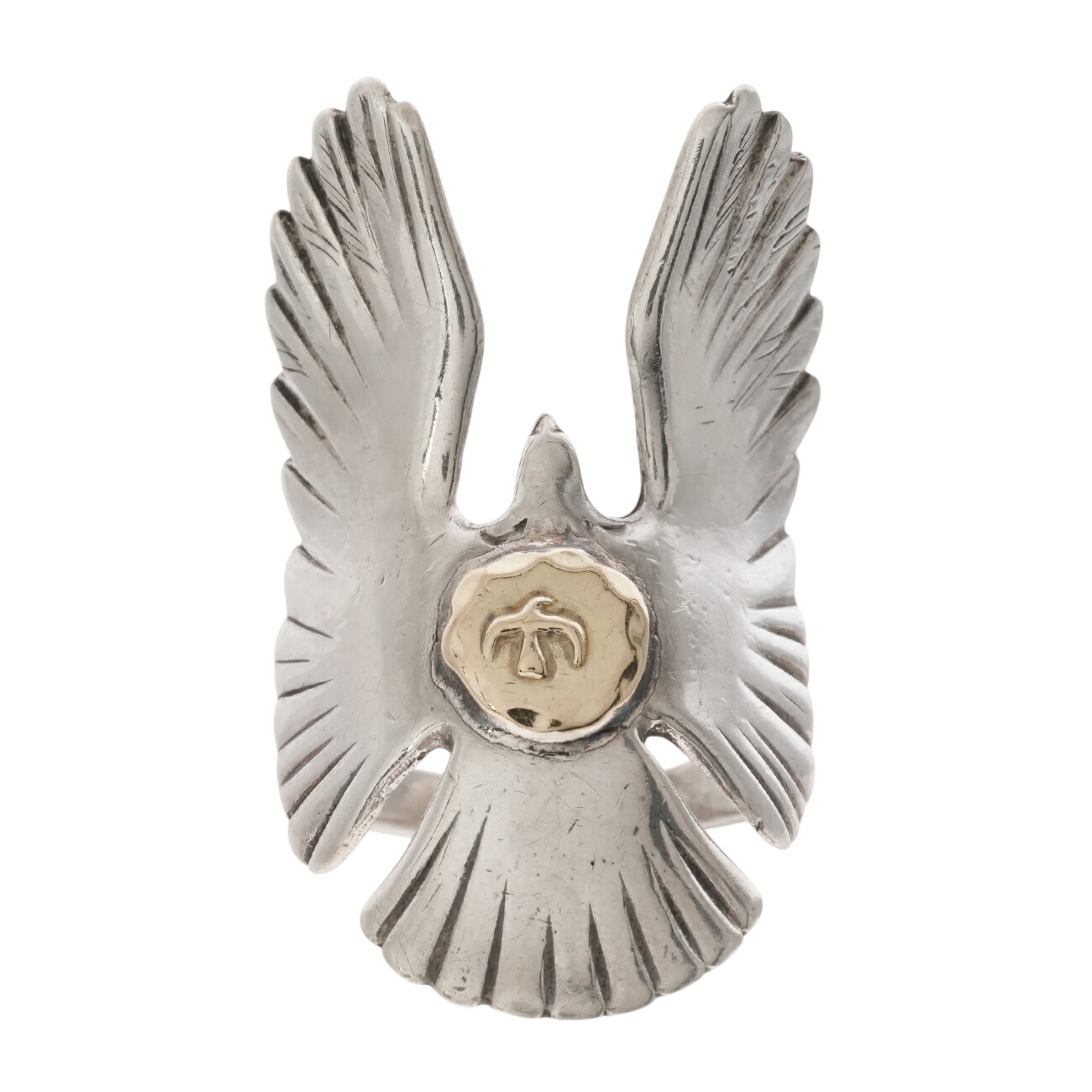 楽天市場】ゴローズ goro's 新品 K18付きイーグルリング (13号