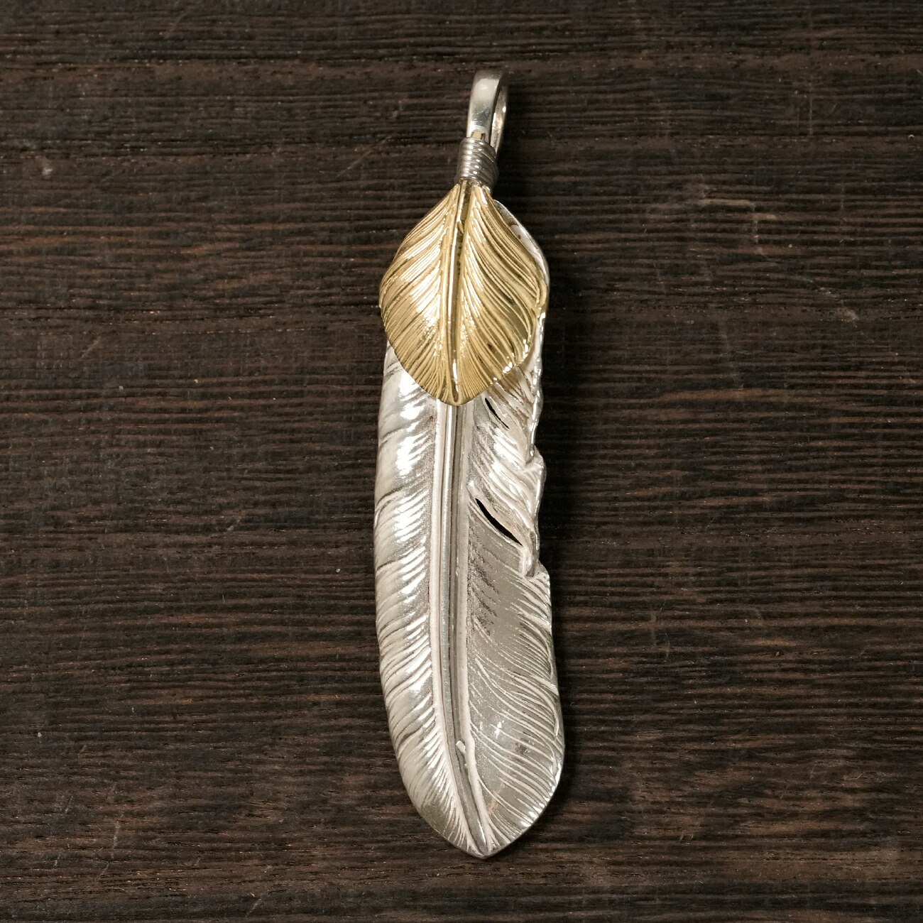 楽天市場】ゴローズ goro's 新品 上金特大フェザー (左