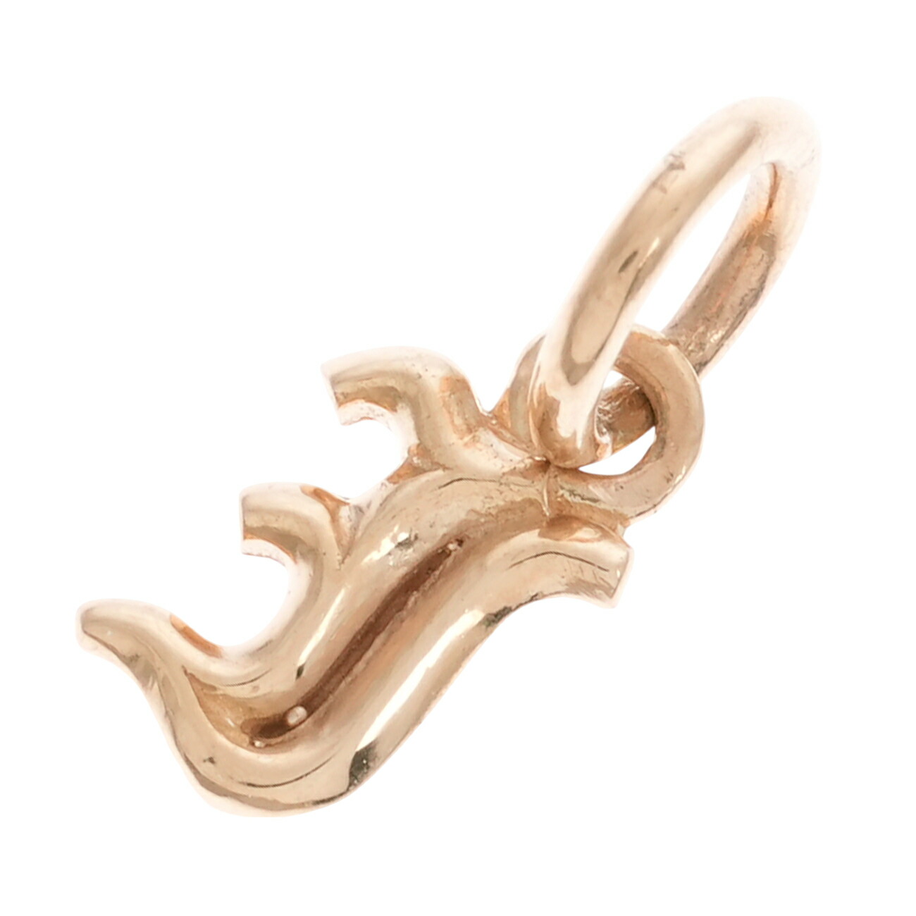 おど様　クロムハーツ 22K STACK アルファベットスタックチャーム H 楽天市場】クロムハーツ(chrome hearts) 22K イニシャルスタック