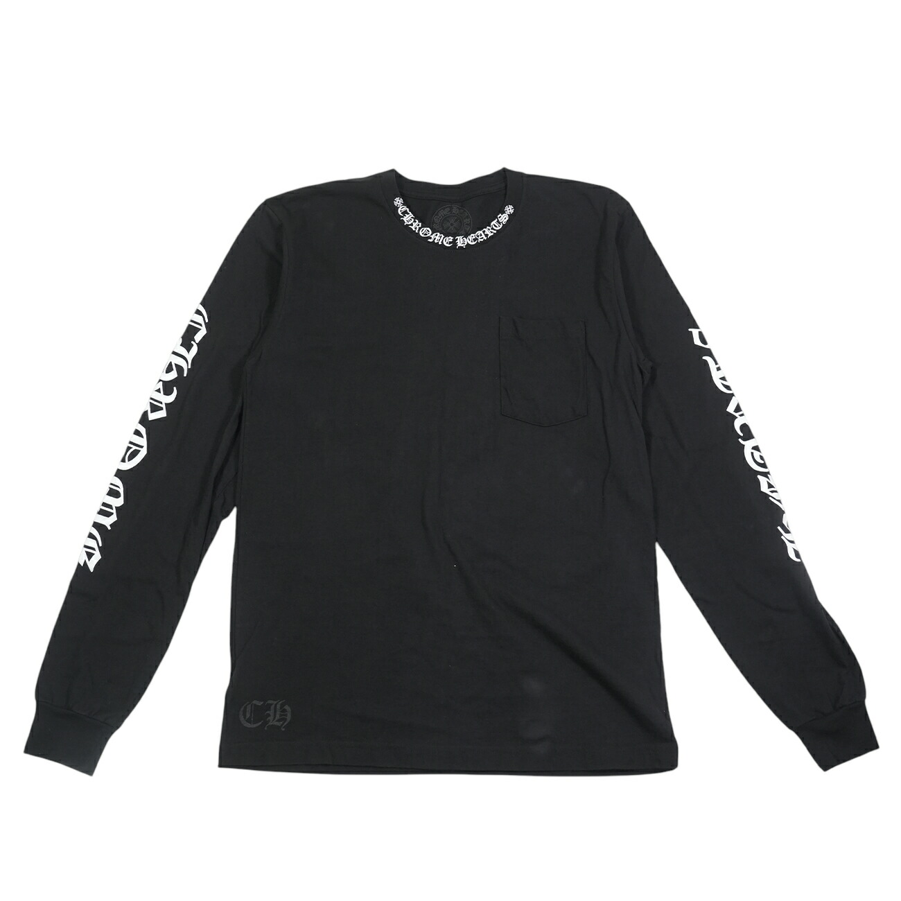 楽天市場】CHROME HEARTS LONG SLEEVE T-SHIRT LOGO クロム
