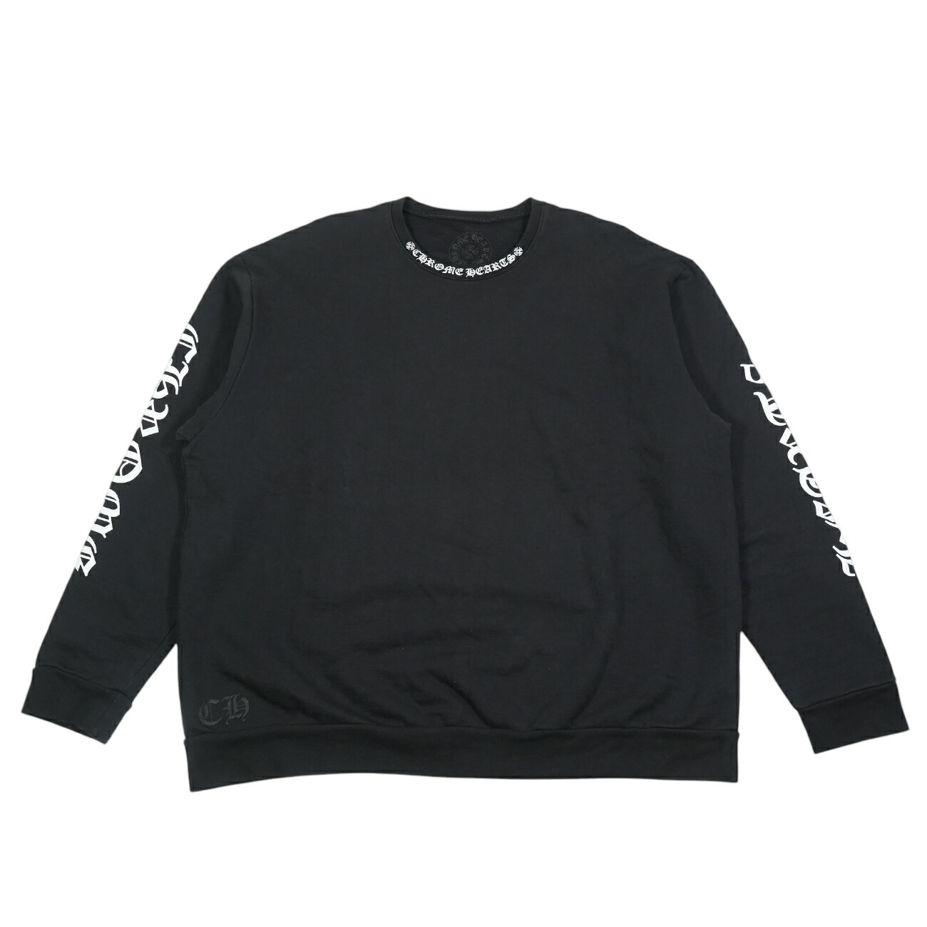 楽天市場】CHROME HEARTS SWEAT SHIRT FLORAL CROSS BLACK