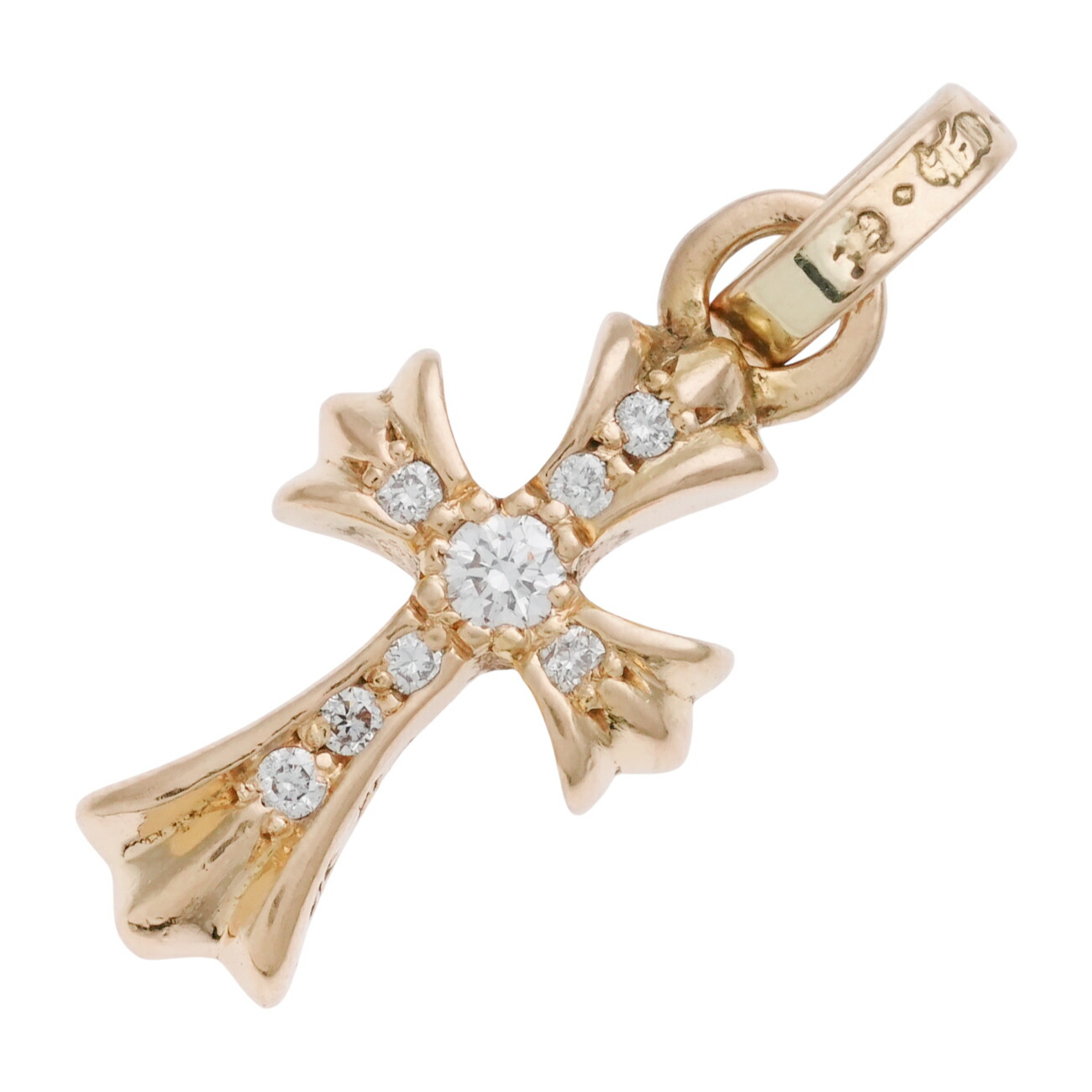 楽天市場】CHROME HEARTS 22K BABYFAT WITH PAVE DIAMOND CHARM