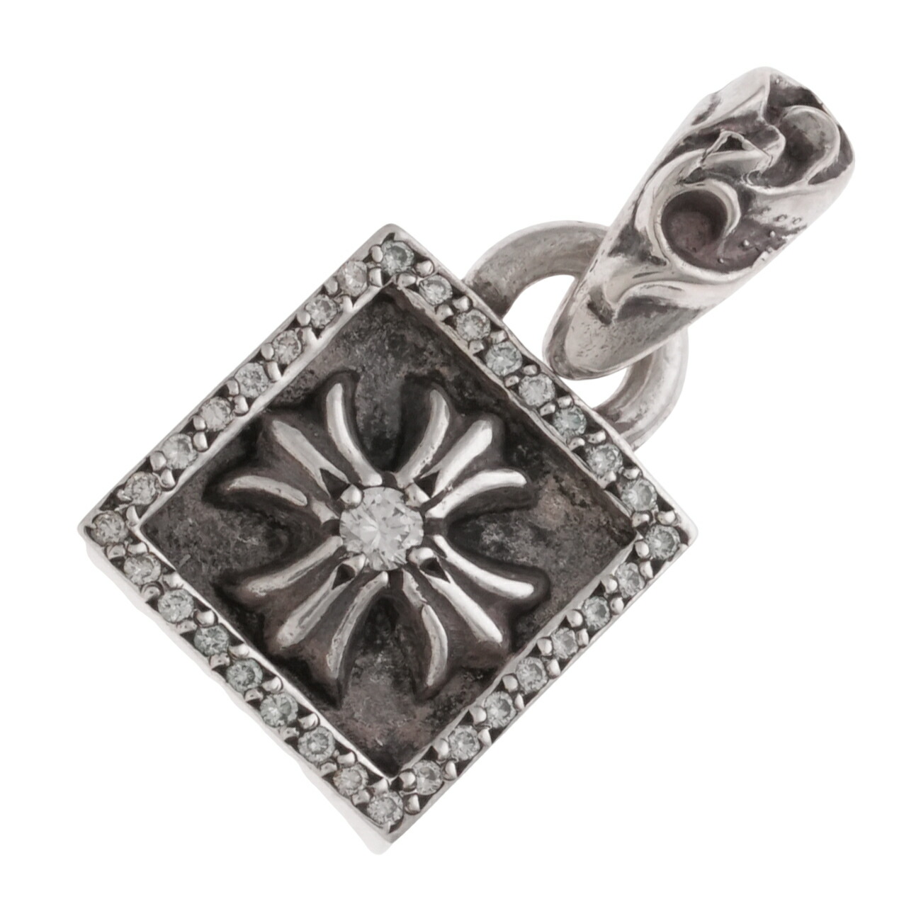 【レア】クロムハーツダブルCHプラスチャームペンダント 楽天市場】CHROME HEARTS DOUBLE CH PLUS CHARM PENDANT クロムハーツ