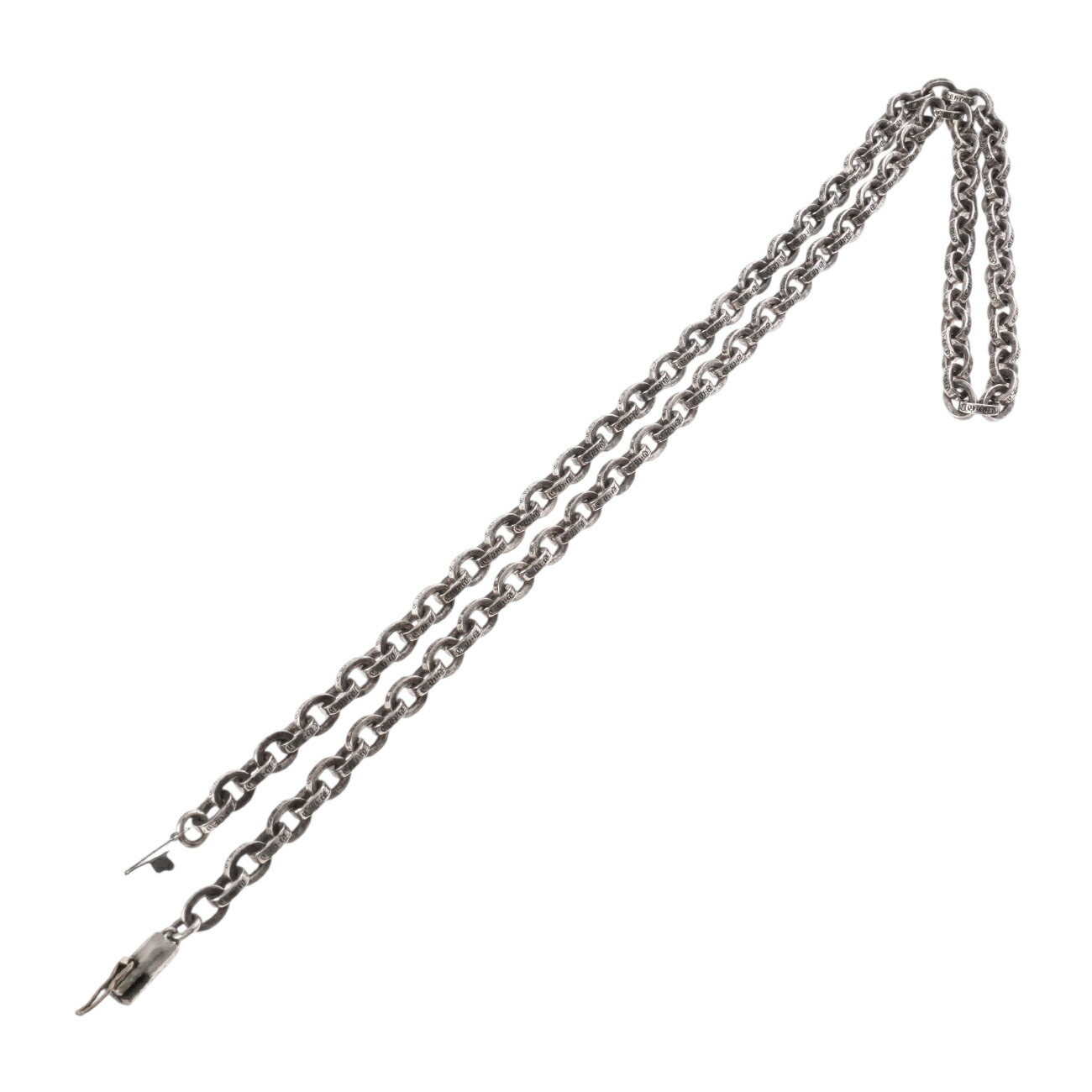 クロムハーツ ペーパーチェーンネックレス 20/クロスペンダントスモール ベイル クロムハーツCHクロスペンダントスモールwithベイル＆ペーパーチェーン