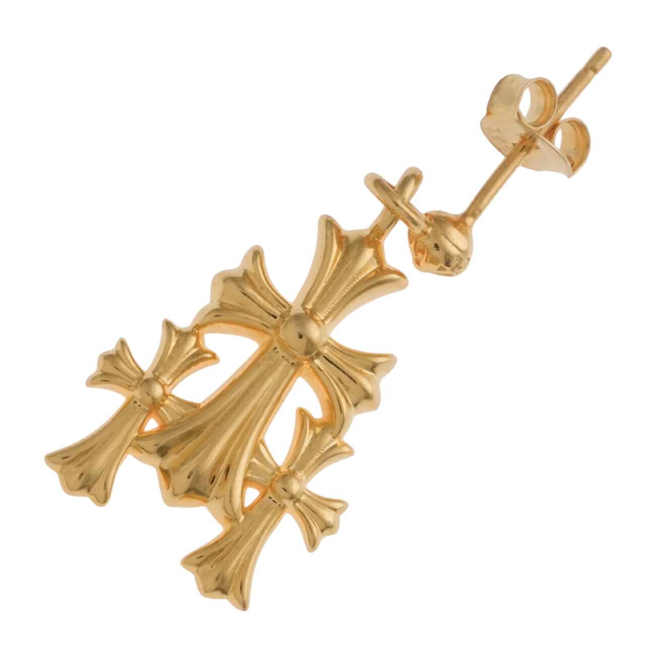 楽天市場】CHROME HEARTS DINO HEAD DROP 22K EARRING クロムハーツ