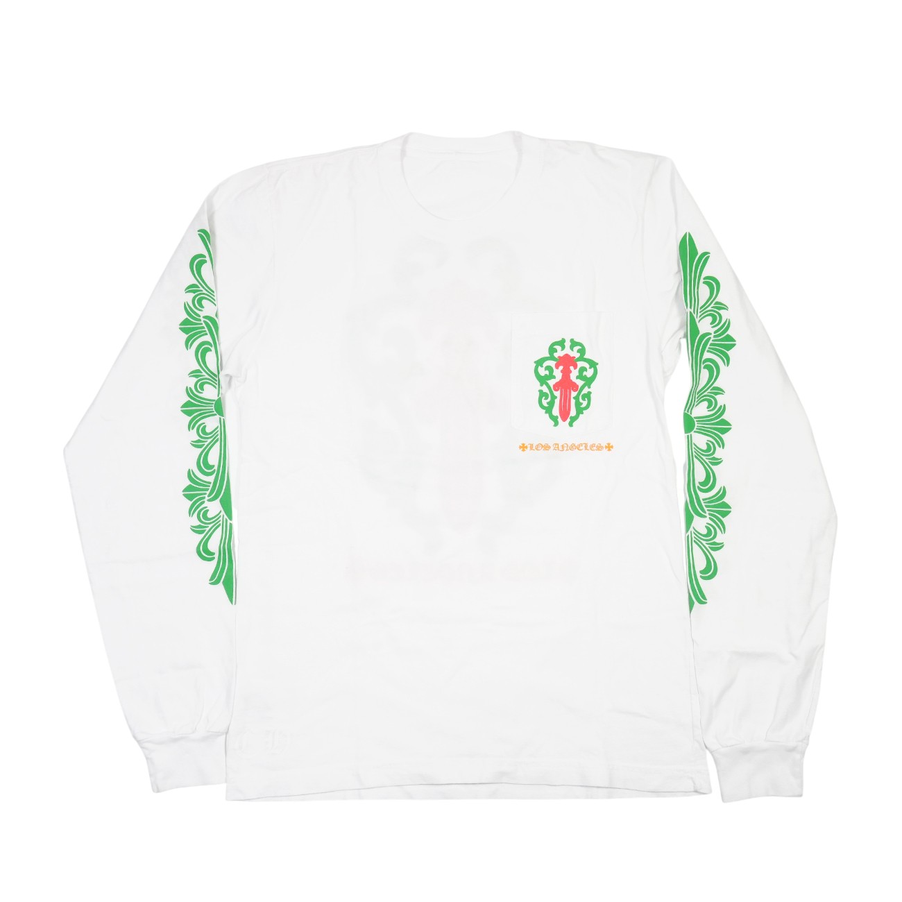 楽天市場】クロムハーツ ロングTシャツ ニューヨーク限定 オレンジ L