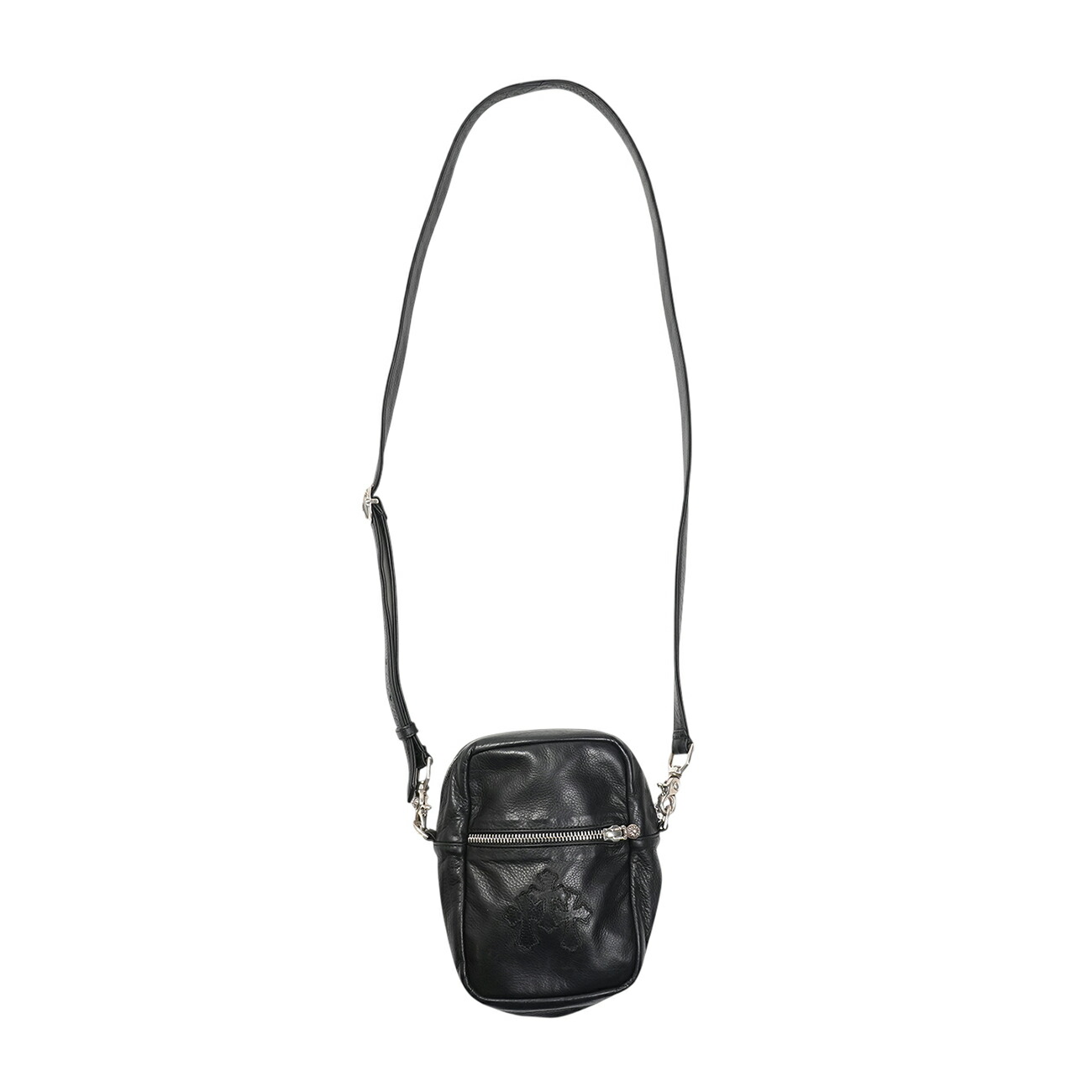 楽天市場】CHROME HEARTS SHOULDER BAG DAGGER BLACK LEATHER クロム
