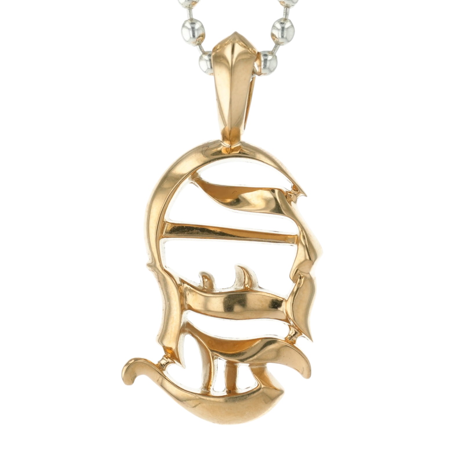 クロムハーツ(chrome hearts) 22K CHロゴタイプ CH LOGO 【ゴールド首飾りとっ始め 引きつける】 付属物 しろがね色925 メンズ レディース 一般受け 定め事品 中古