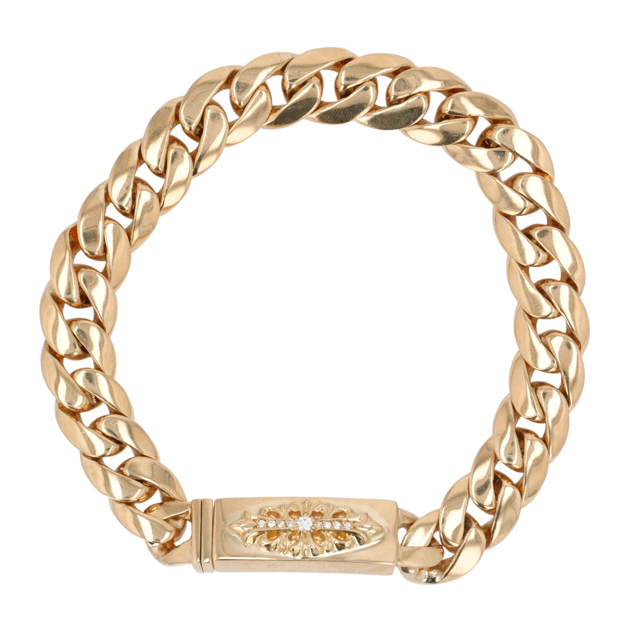 楽天市場】クロムハーツ(chrome hearts) 22K ツイストチェーン 18