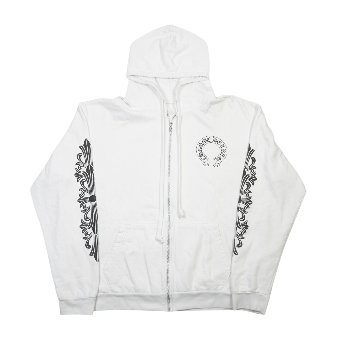 楽天市場】CHROME HEARTSクロムハーツCH+モノグラムプリントジップ