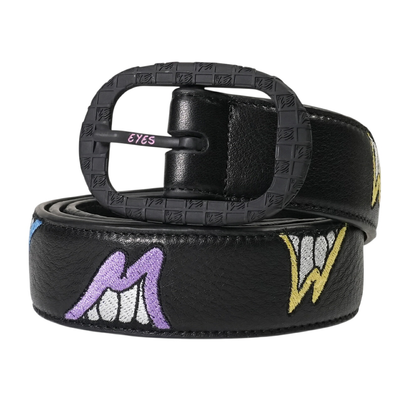 ANTI PROMO ×Matty Boy チョンパー刺しゅう同盟罷業さあ美付き添い人99EYESバックル三尺帯 SIZE:34 【マルチ色合い】 中古