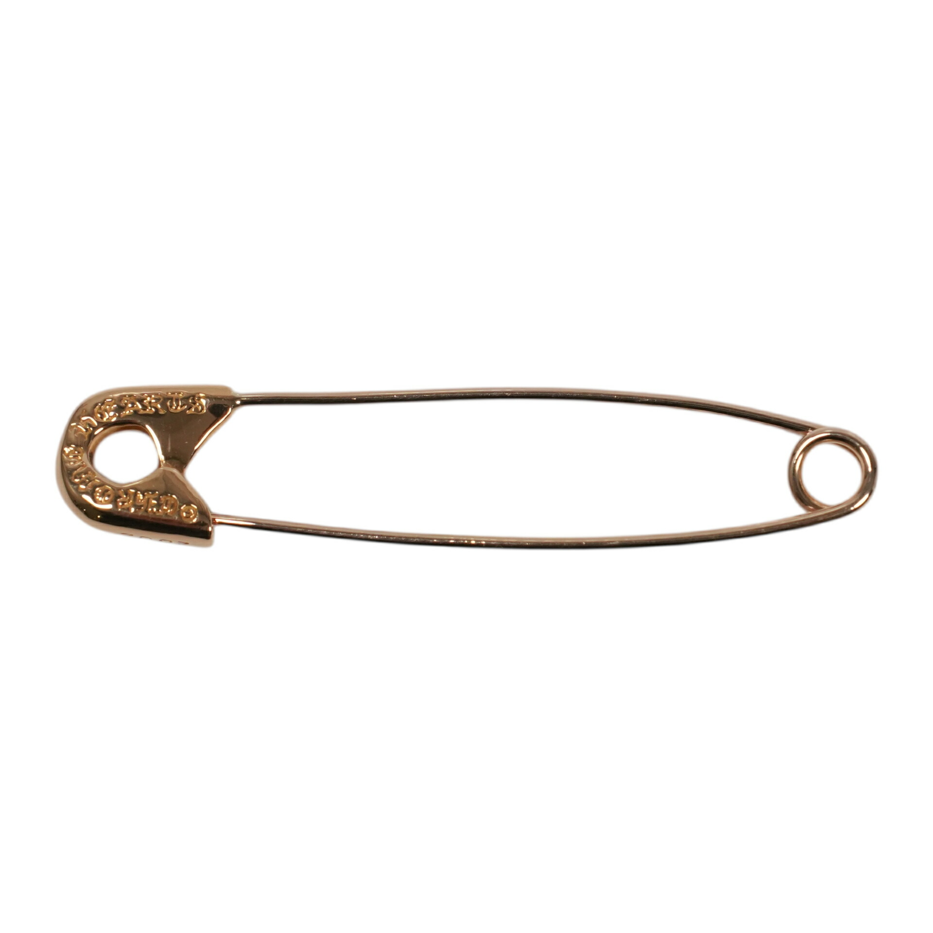 クロムハーツ(chrome hearts) 22kラージ セーフティいの一番 LG SAFETY PIN 【ゴールド頸飾りいの一番 惹き付ける】 中古