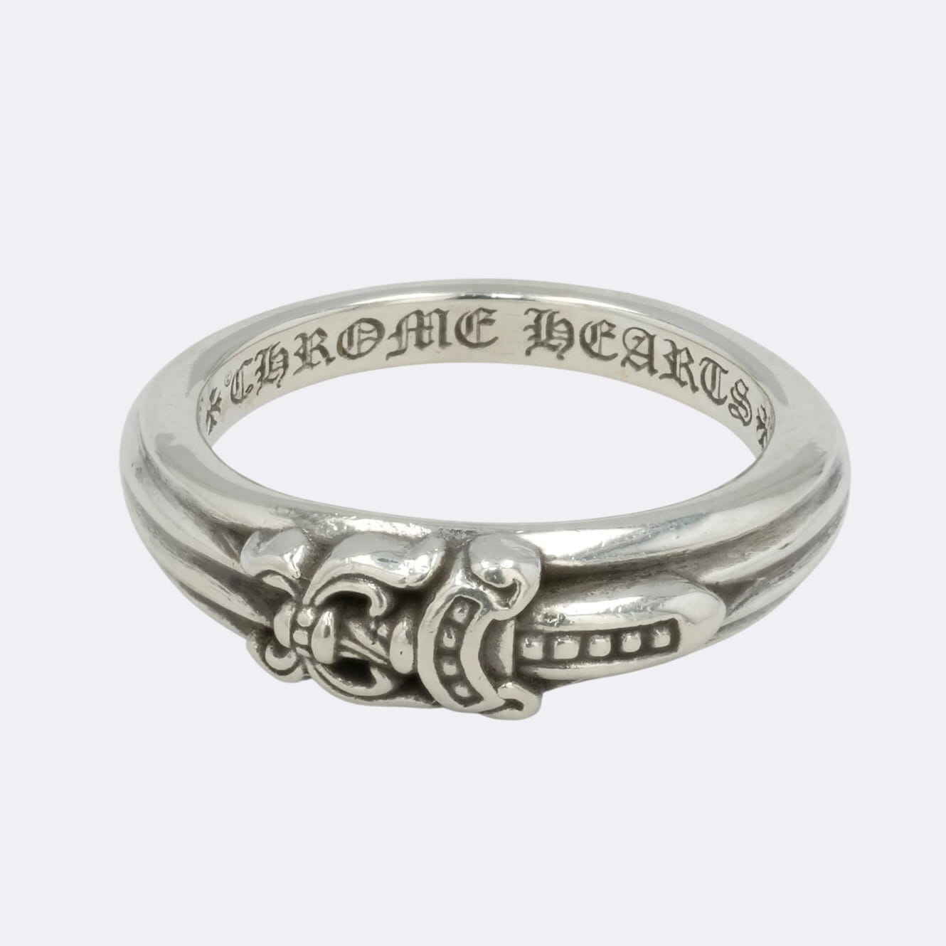 【マラソン中8%OFFクーポン！】クロムハーツ(chrome hearts) ベイビークラシックダガー BABY CLASSIC DAGGER【シルバーリング】 12号